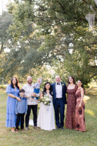 Charleston, SC Elopement at Hampton Park, Family Photos