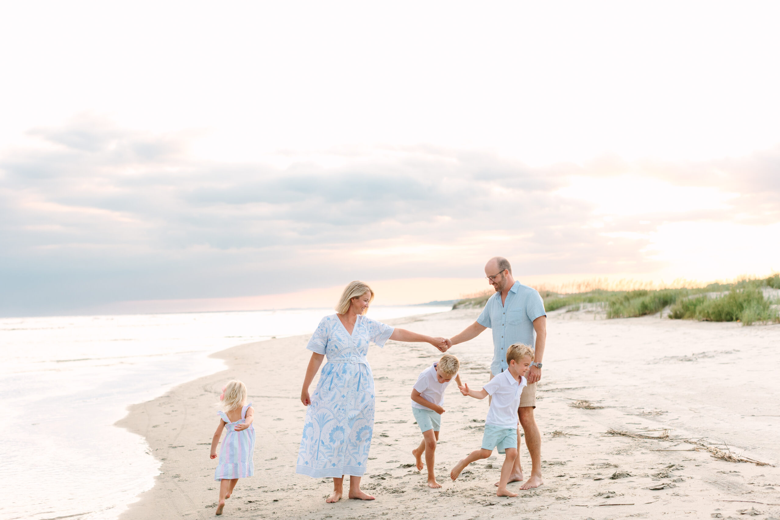 Charleston, SC Family Session at Kiawah Island