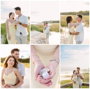 Mount Pleasant Proposal, Sunset Marsh Proposal, Charleston Photographer